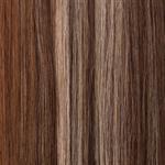 Human Hair silky straight weft mixed color P4/6/14, 22" (55cm long 100cm width) 3 mixed 113gr.